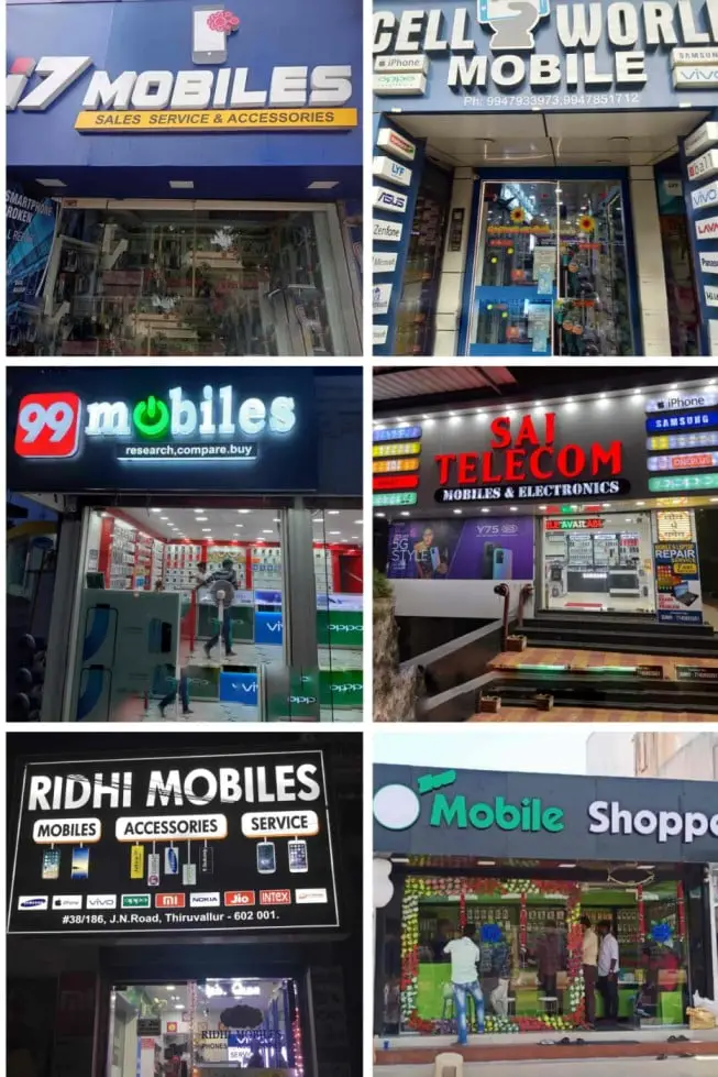 Mobile shop board name ideas 