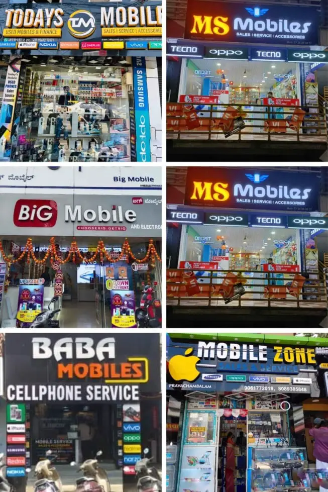 Mobile shop name & board design ideas 