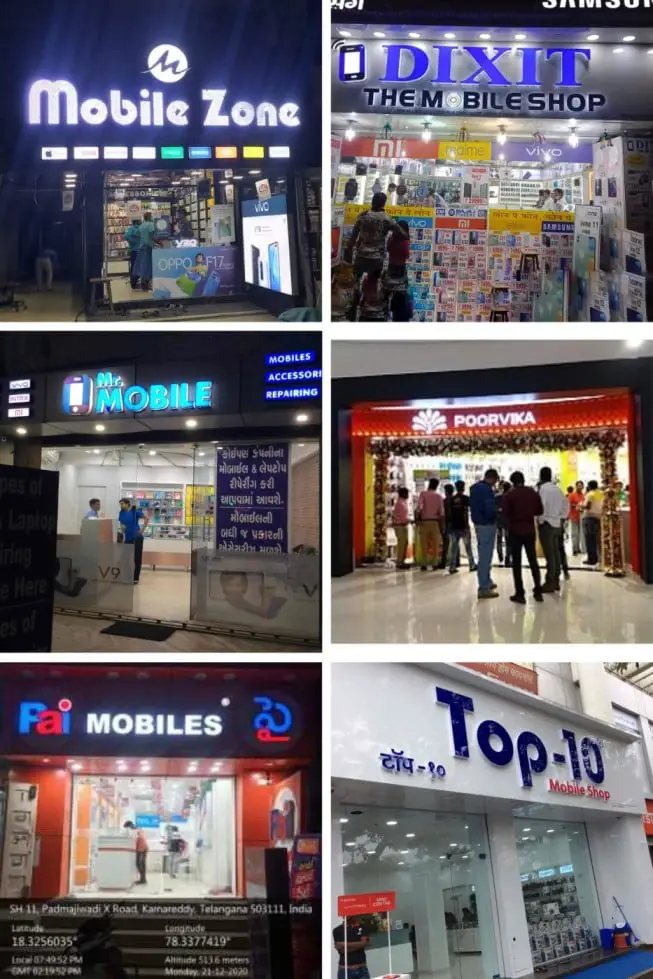 Mobile shop name & board design ideas 