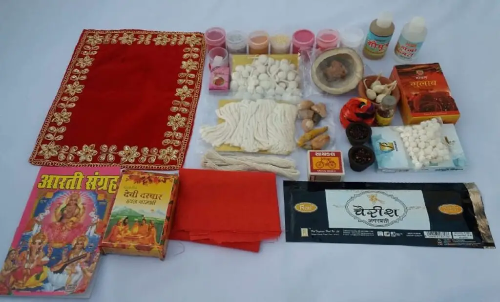 Essential things for worship 