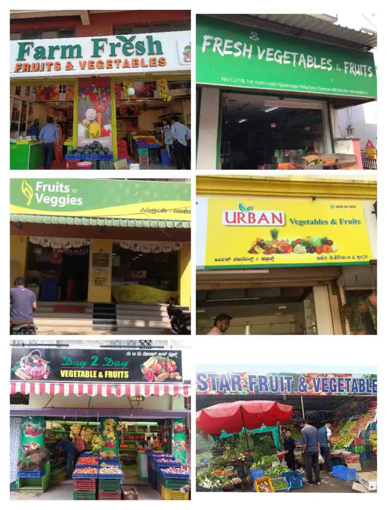 Fruit shop name 