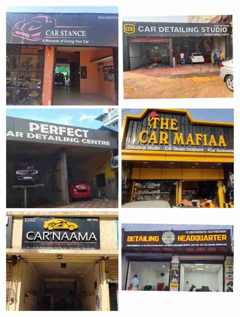 Car washing shop names 